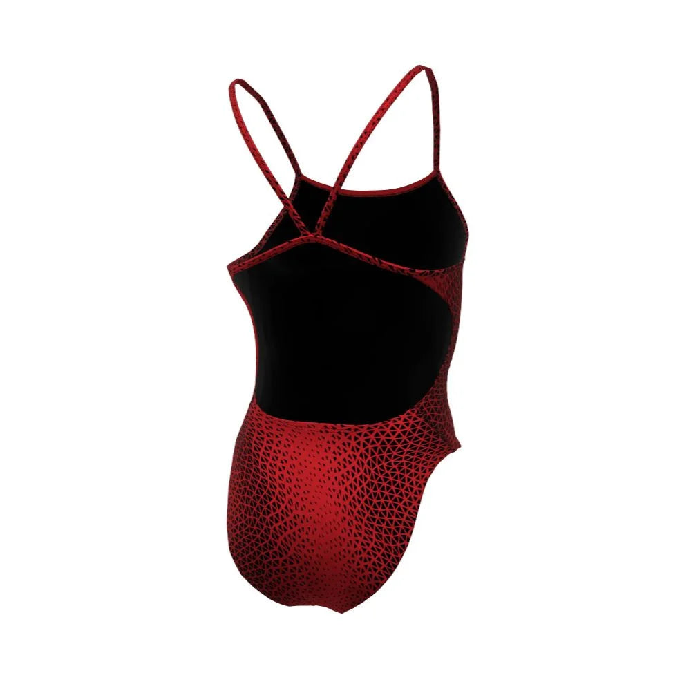 Nike Swim Women's Hydrastrong Delta Cutout One Piece