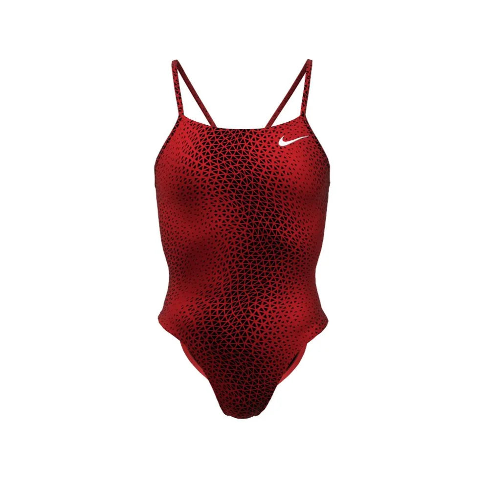 Nike Swim Women's Hydrastrong Delta Cutout One Piece