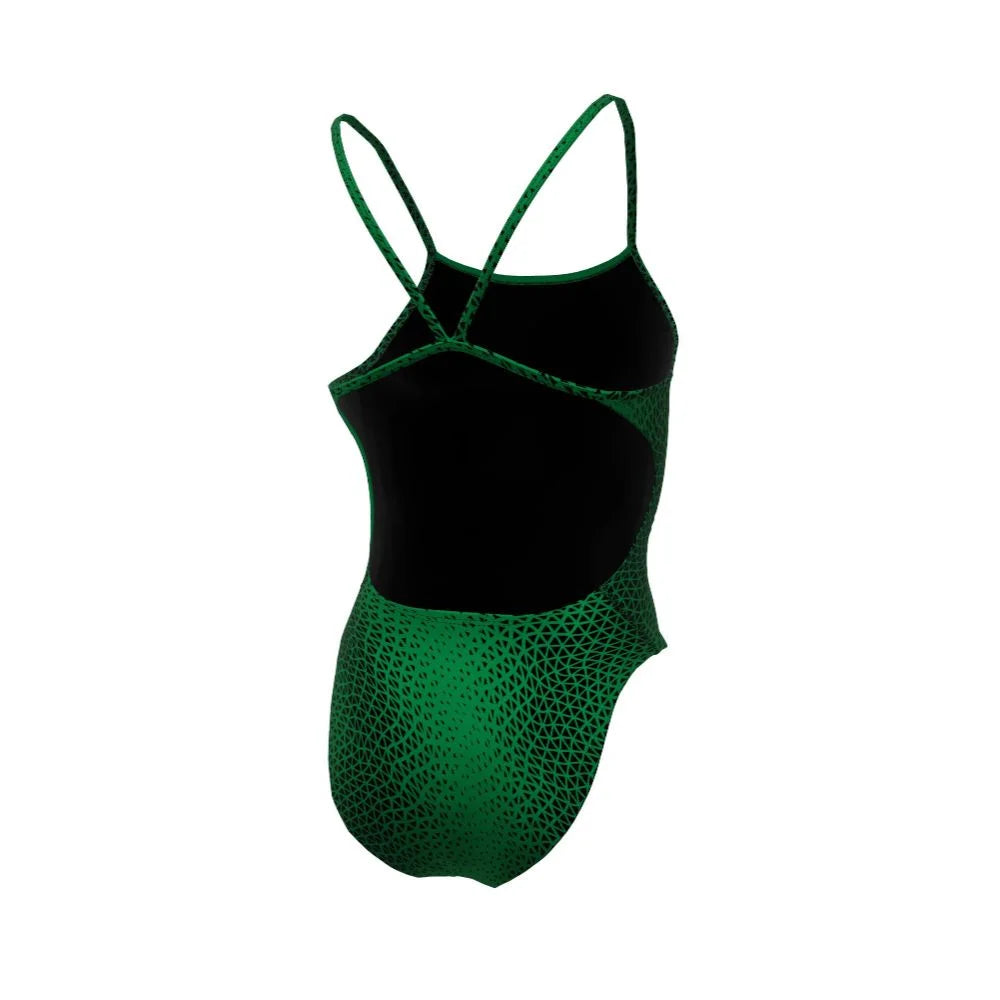 Nike Swim Women's Hydrastrong Delta Cutout One Piece