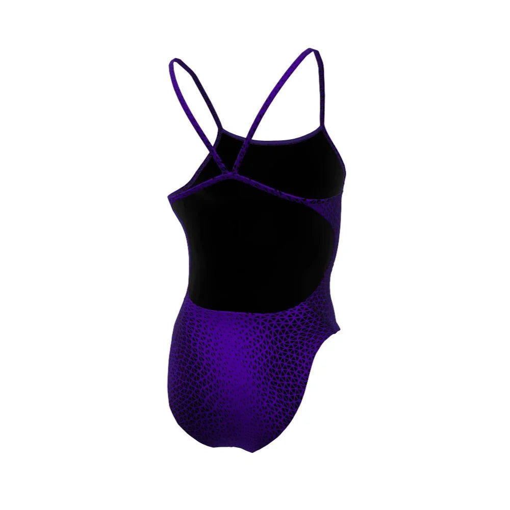 Nike Swim Women's Hydrastrong Delta Cutout One Piece