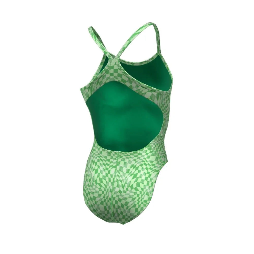 Nike Swim Women's Hydrastrong Multi Print Racerback One Piece