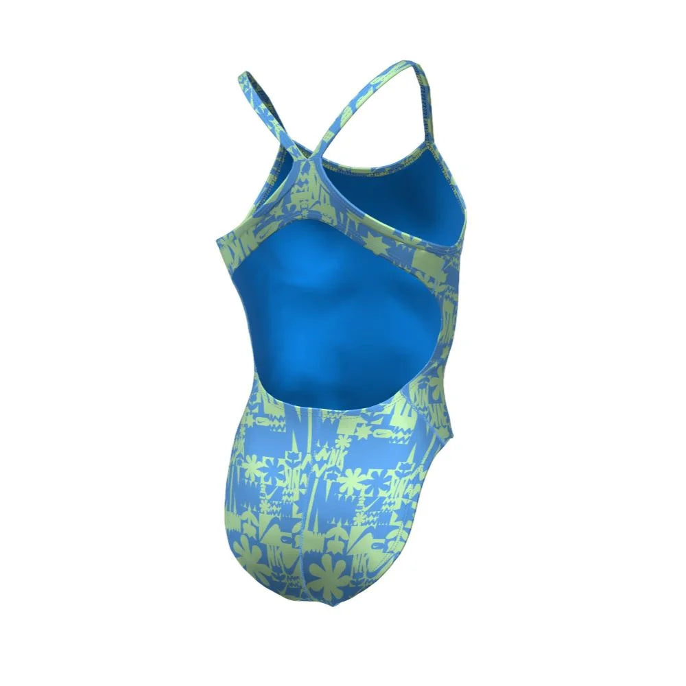 Nike Swim Women's Hydrastrong Multi Print Racerback One Piece