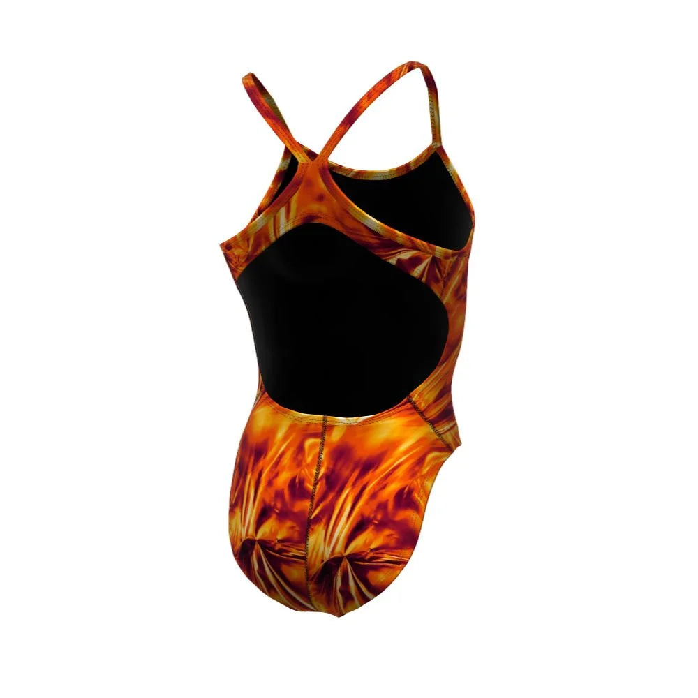 Nike Swim Women's Hydrastrong Solar Rise Racerback One Piece