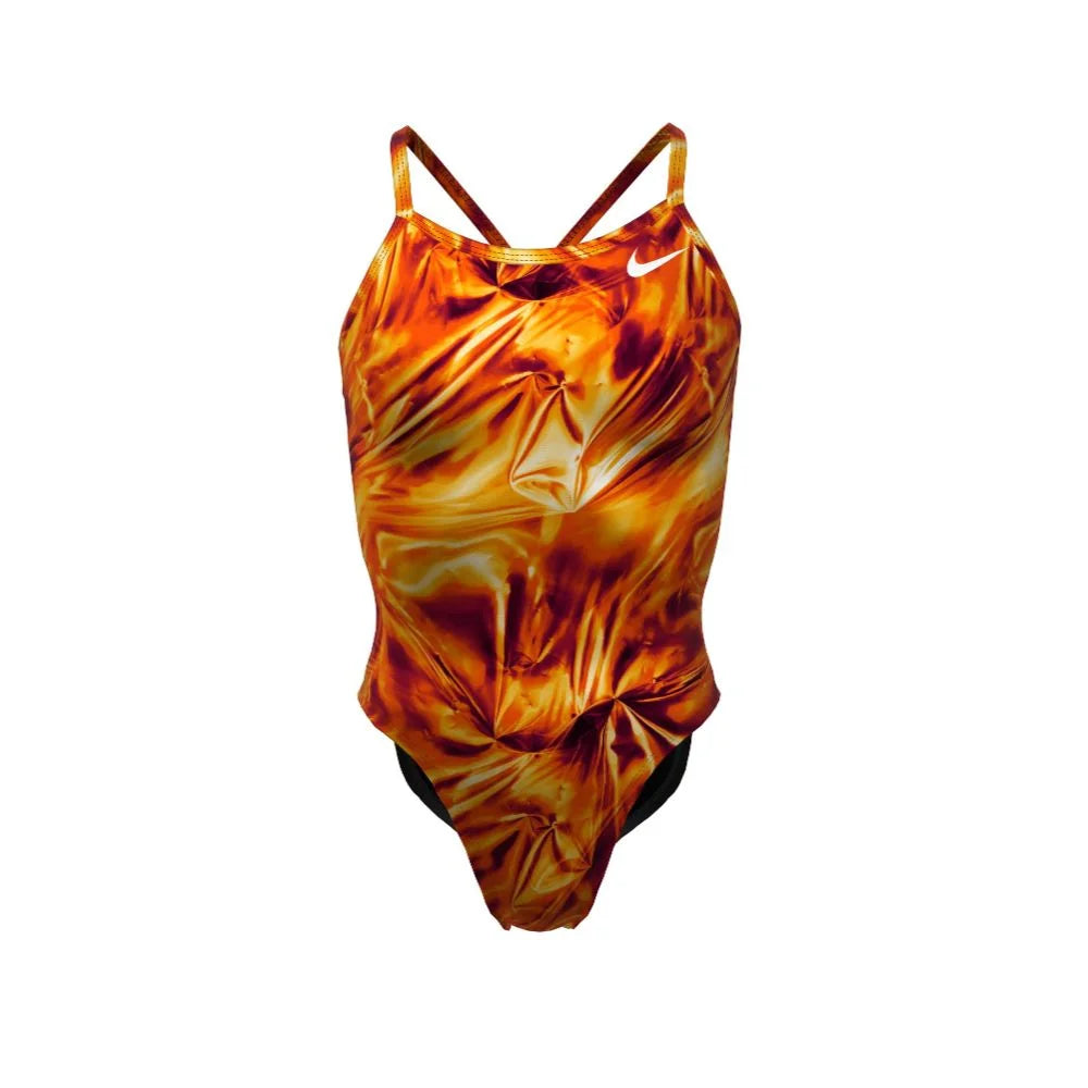 Nike Swim Women's Hydrastrong Solar Rise Racerback One Piece