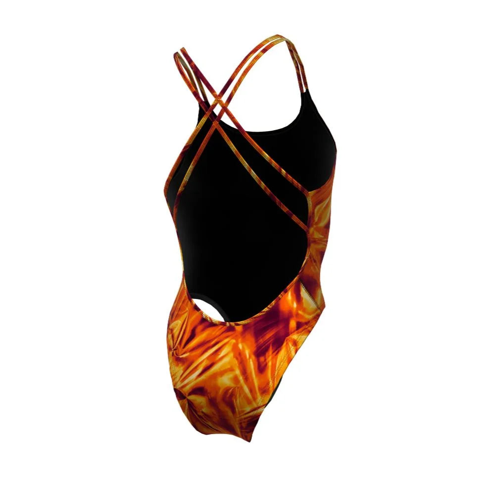 Nike Swim Women's Hydrastrong Solar Rise Spiderback One Piece
