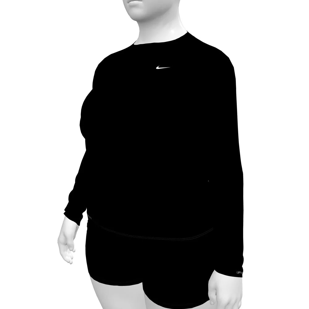 Nike Swim Women's Hydroguard Dri-FIT UV Long Sleeve Top (Plus Size)