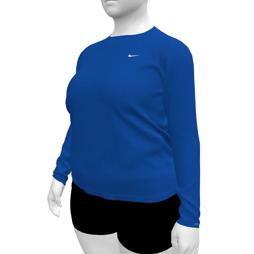 Nike Swim Women's Hydroguard Dri-FIT UV Long Sleeve Top (Plus Size)