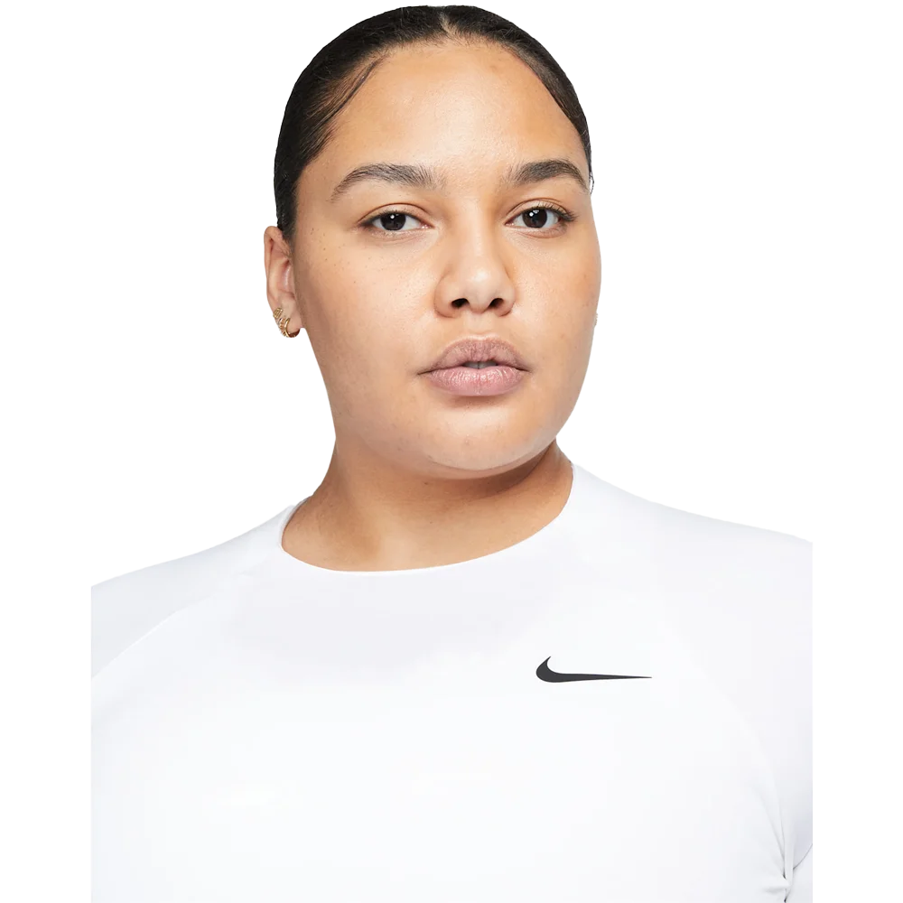 Nike Swim Women's Hydroguard Dri-FIT UV Long Sleeve Top (Plus Size)