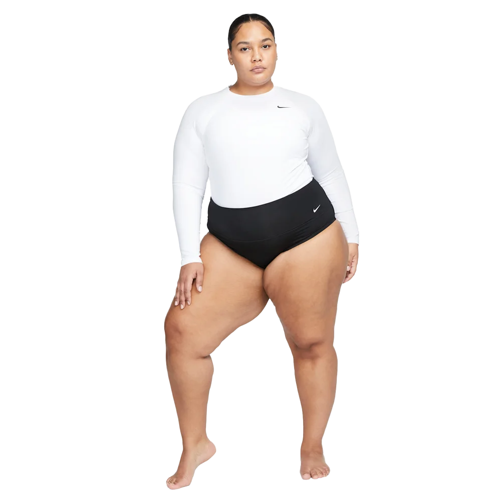 Nike Swim Women's Hydroguard Dri-FIT UV Long Sleeve Top (Plus Size)