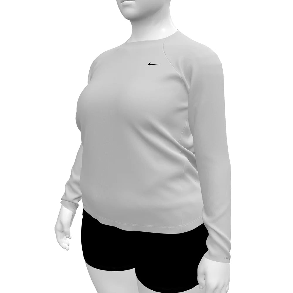 Nike Swim Women's Hydroguard Dri-FIT UV Long Sleeve Top (Plus Size)