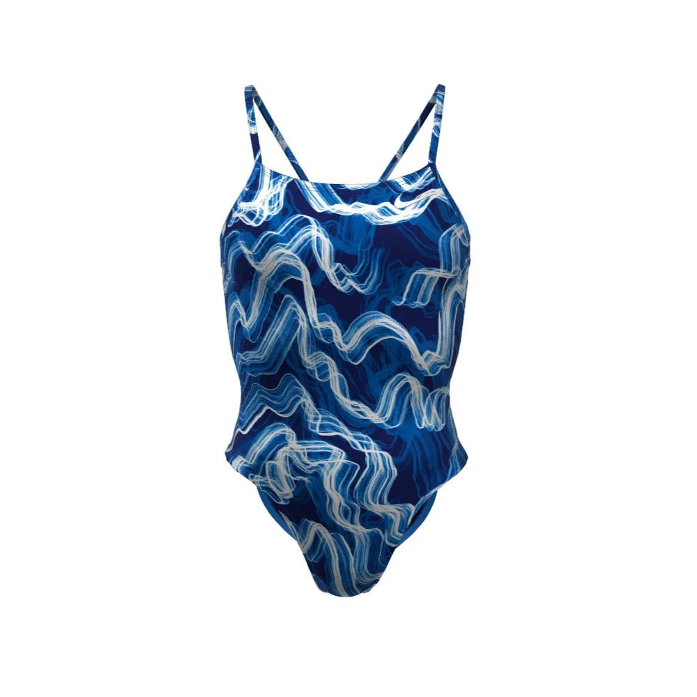 Nike Swim Women's Lightning Cutout One Piece