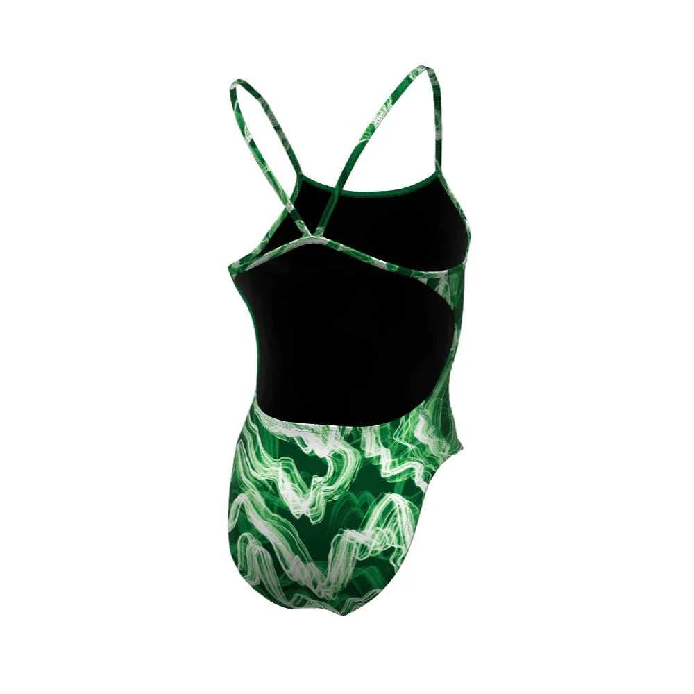 Nike Swim Women's Lightning Cutout One Piece