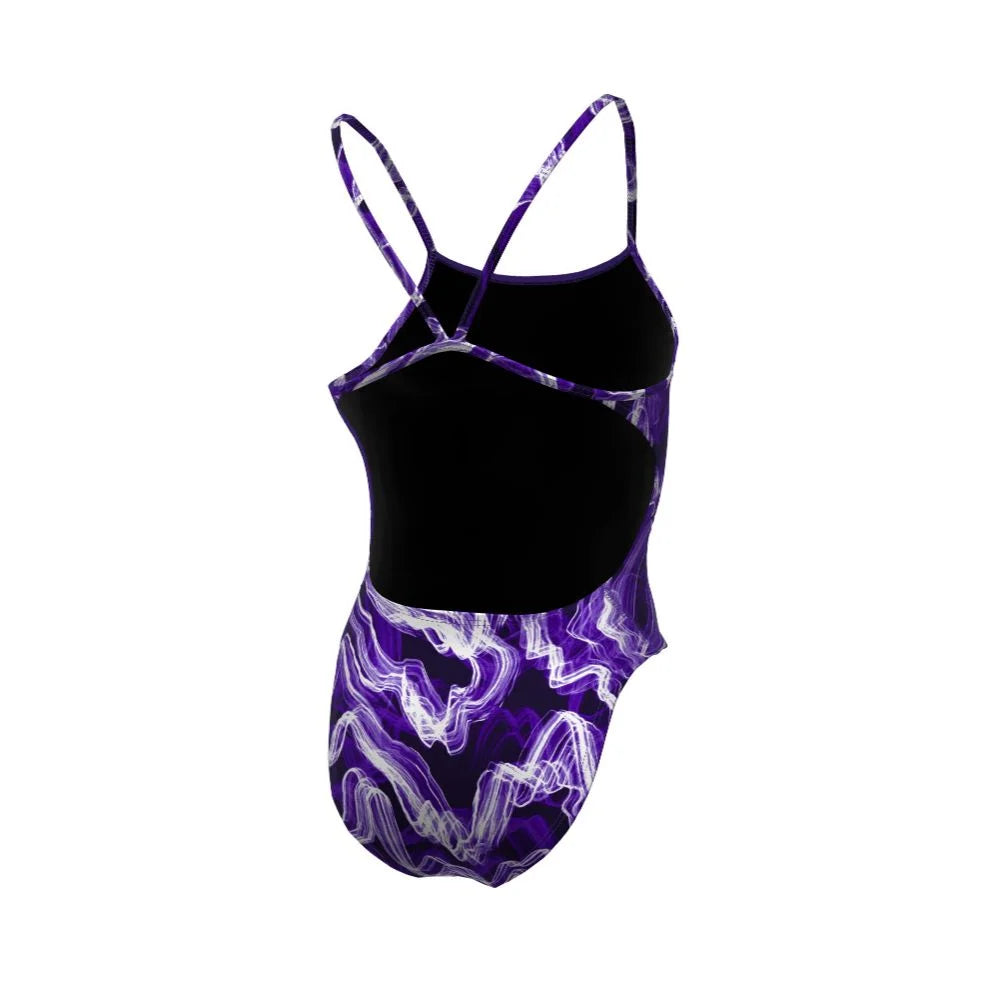 Nike Swim Women's Lightning Cutout One Piece