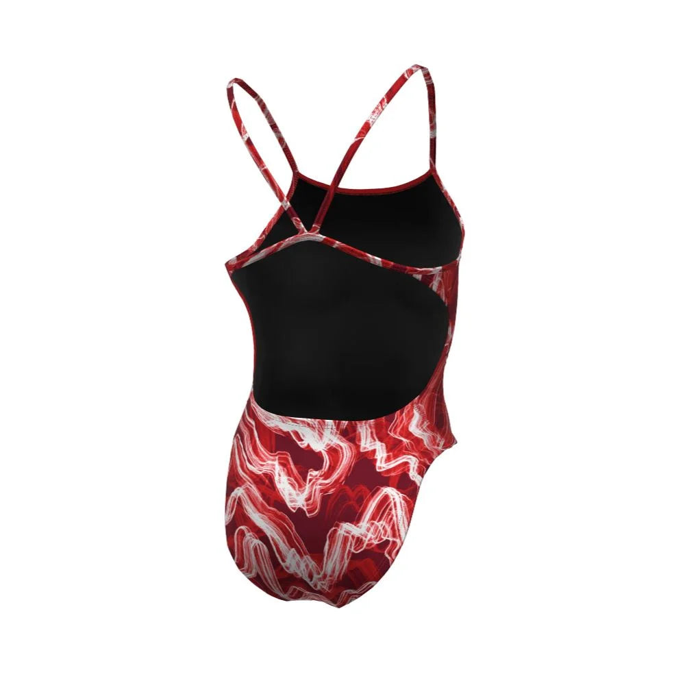 Nike Swim Women's Lightning Cutout One Piece
