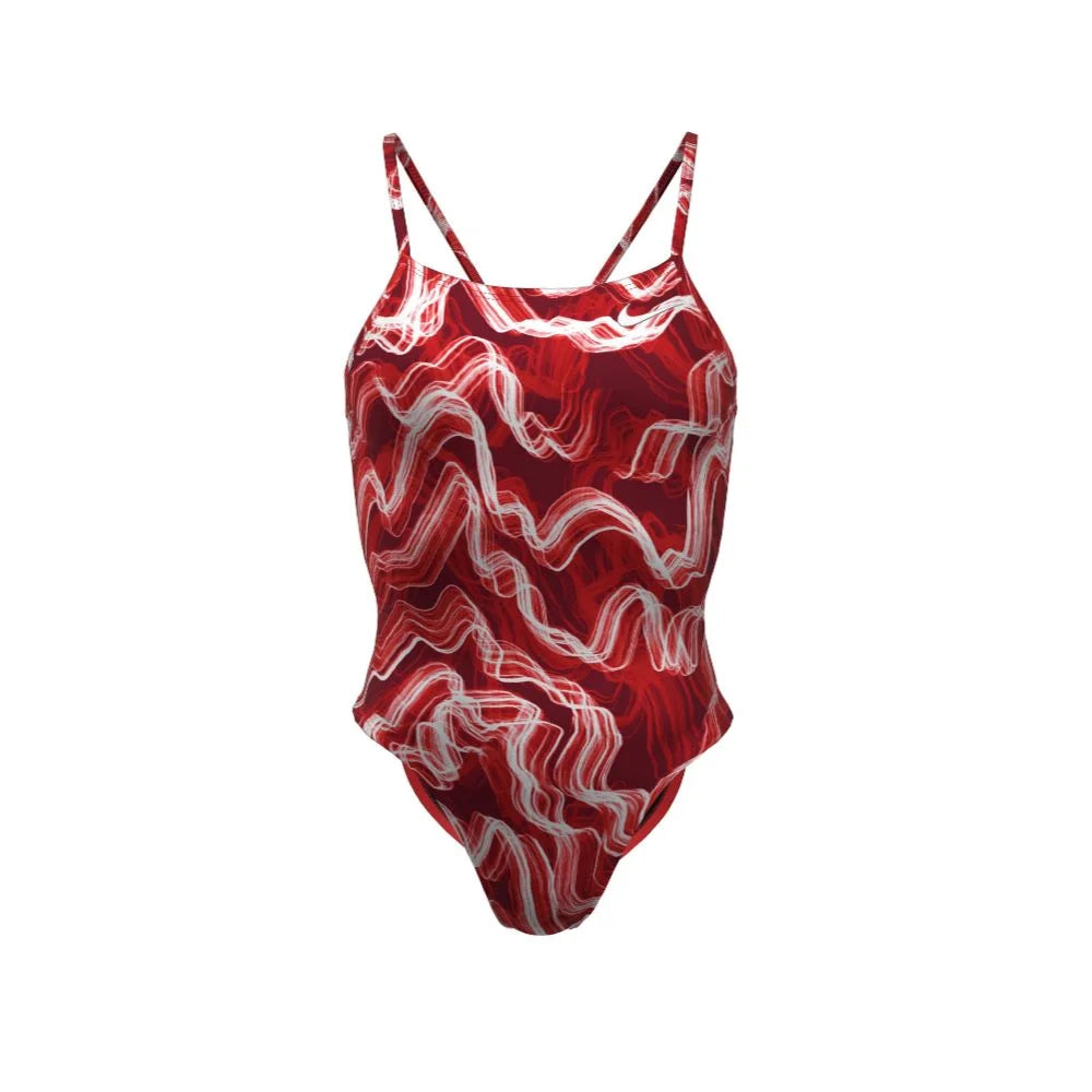 Nike Swim Women's Lightning Cutout One Piece