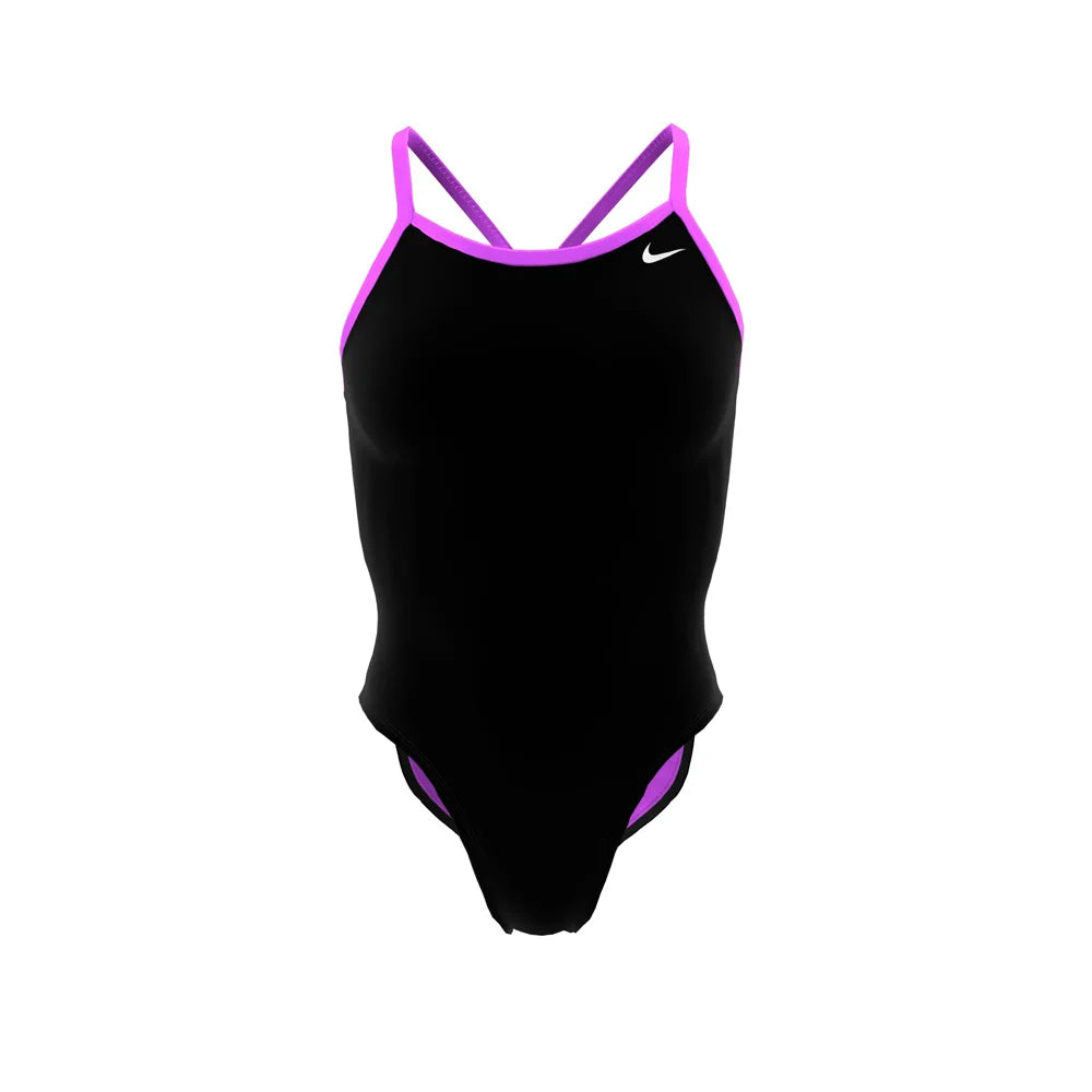Nike Swim Women's Solid Racerback One Piece