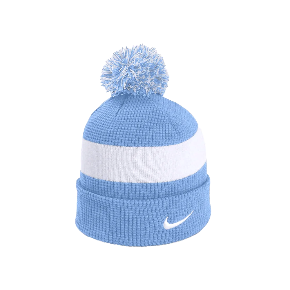 Nike Team Beanie Pom Sl (Dh2412) Blank. Blue color front view