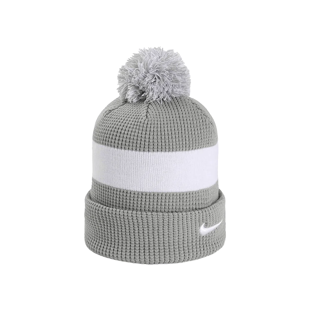 Nike Team Beanie Pom Sl (Dh2412) Blank. Grey color front view
