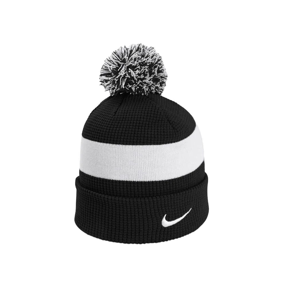 Nike Team Beanie Pom Sl (Dh2412) Blank Black color front view