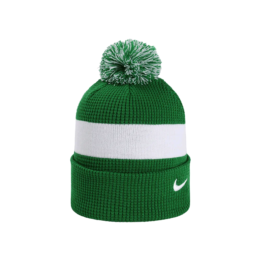 Nike Team Beanie Pom Sl (Dh2412) Blank Green color front view