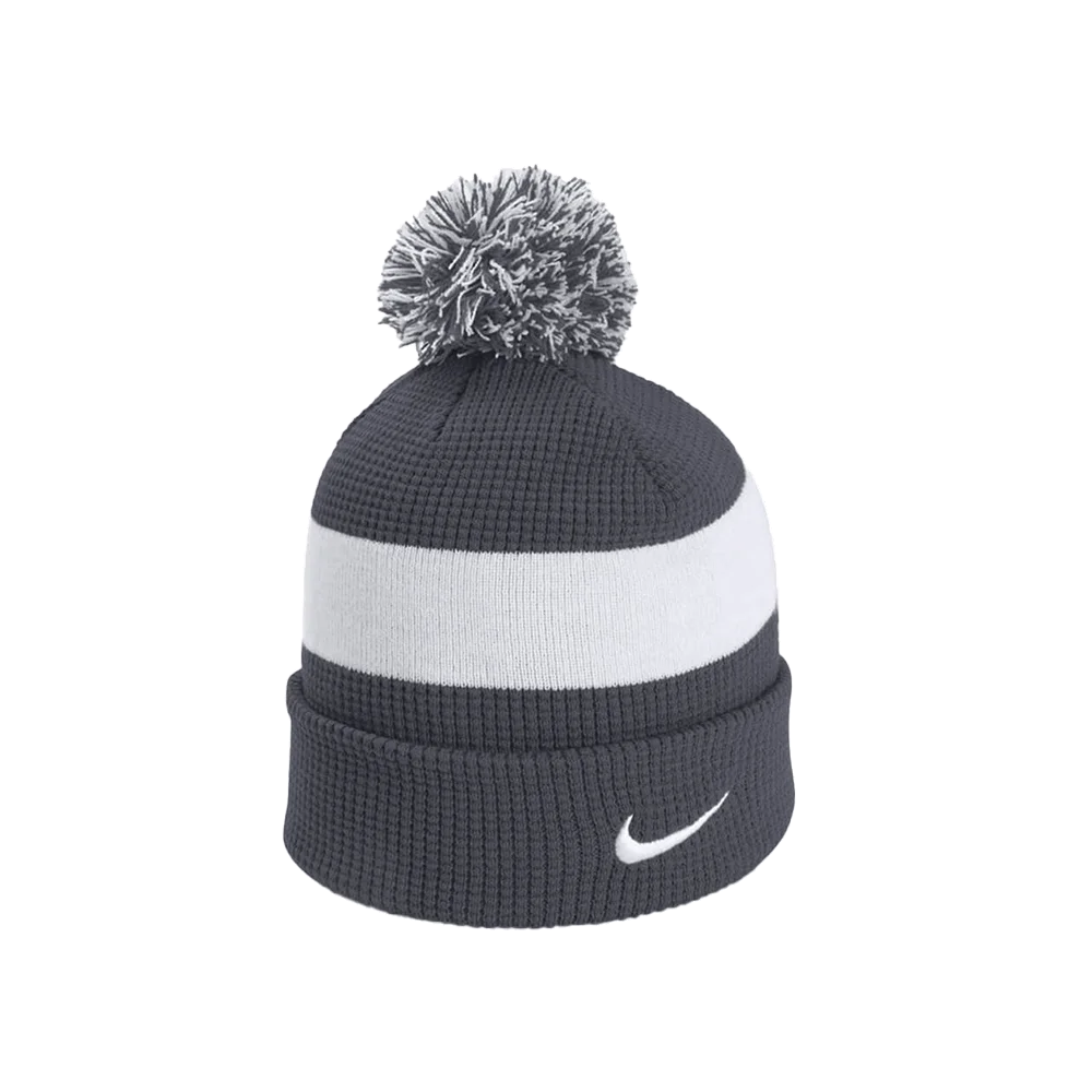 Nike Team Beanie Pom Sl (Dh2412) Blank Grey color front view