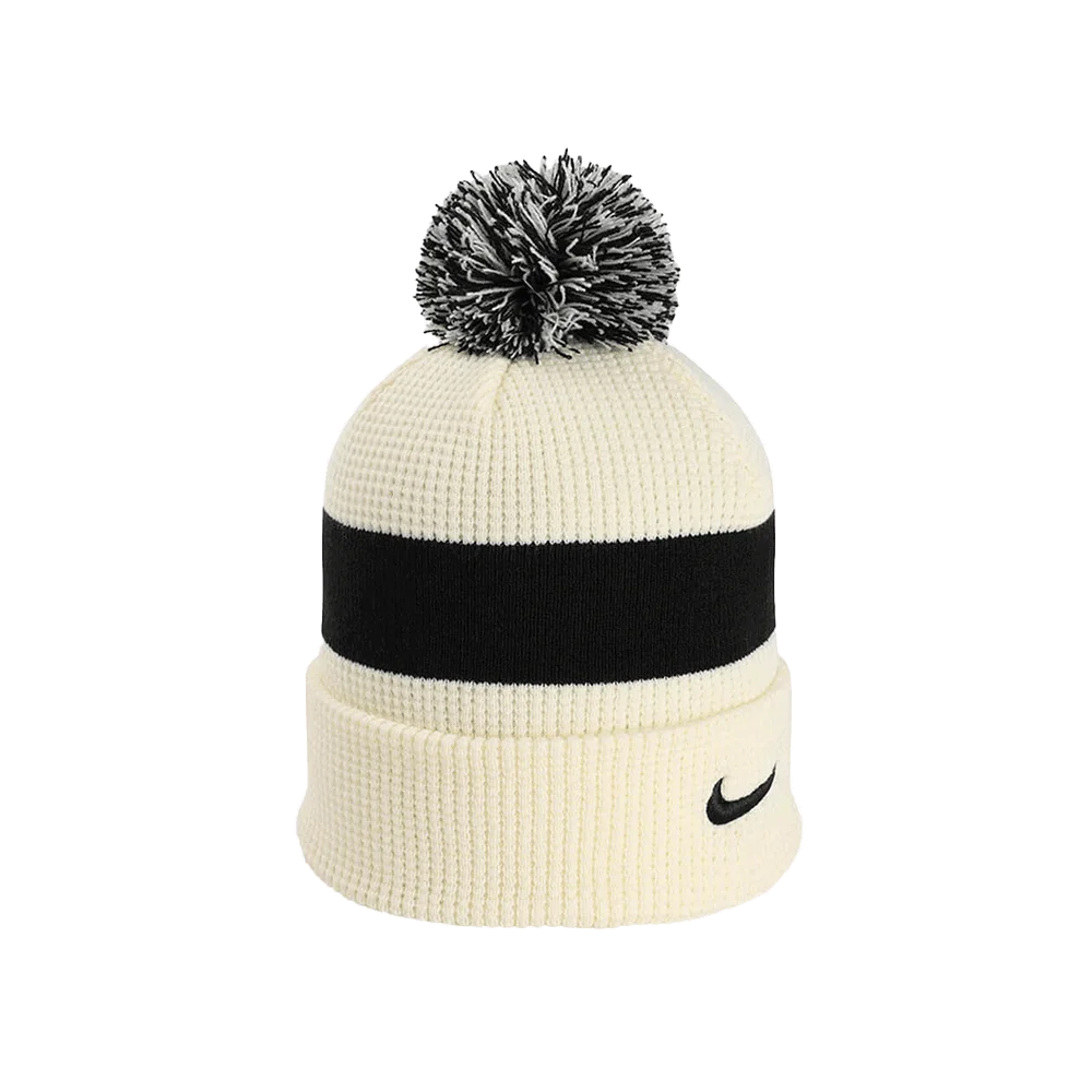 Nike Team Beanie Pom Sl (Dh2412) Blank White  color front view