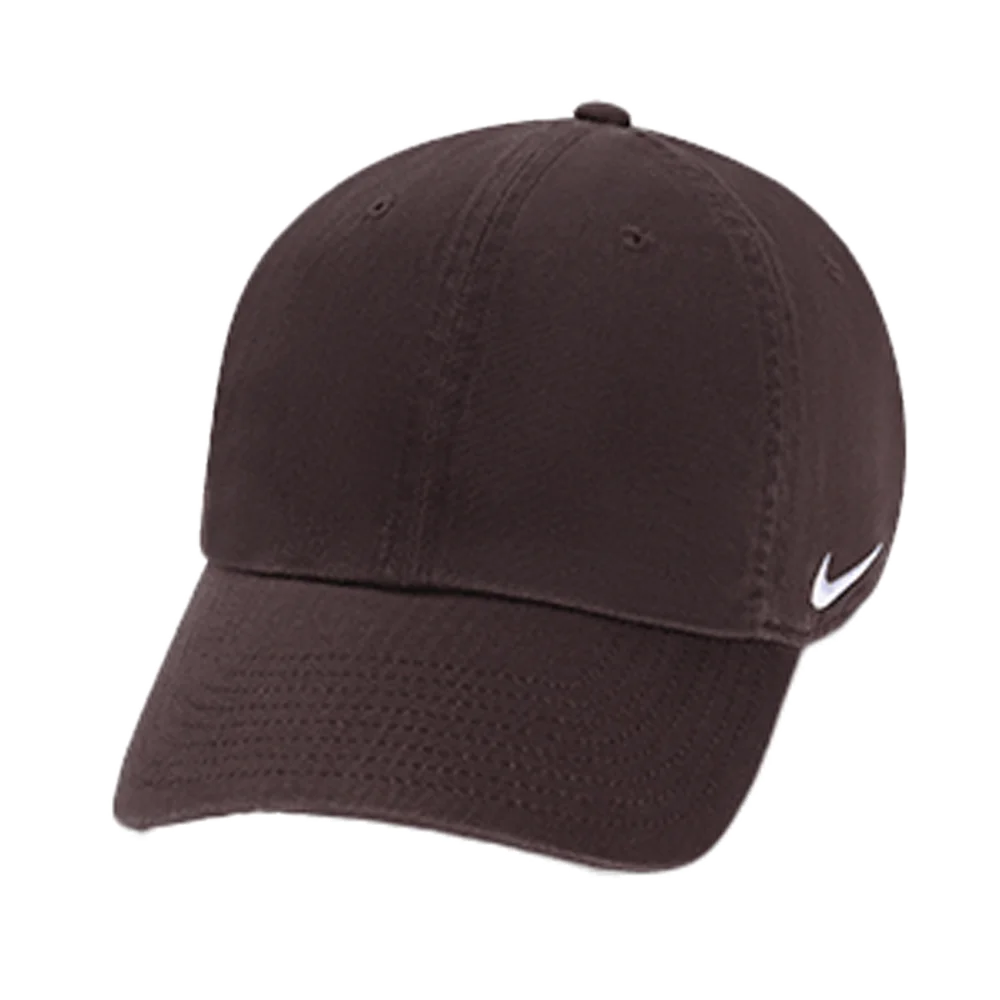 Nike Team Club Cap U (102699) Blank Brown color 3Quarter front view