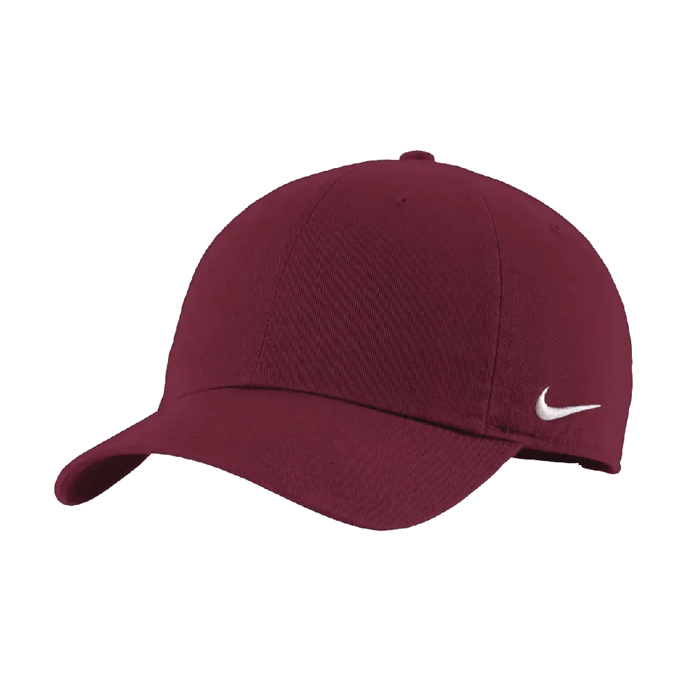 Nike Team Club Cap U (102699) Blank Maroon color 3Quarter front view