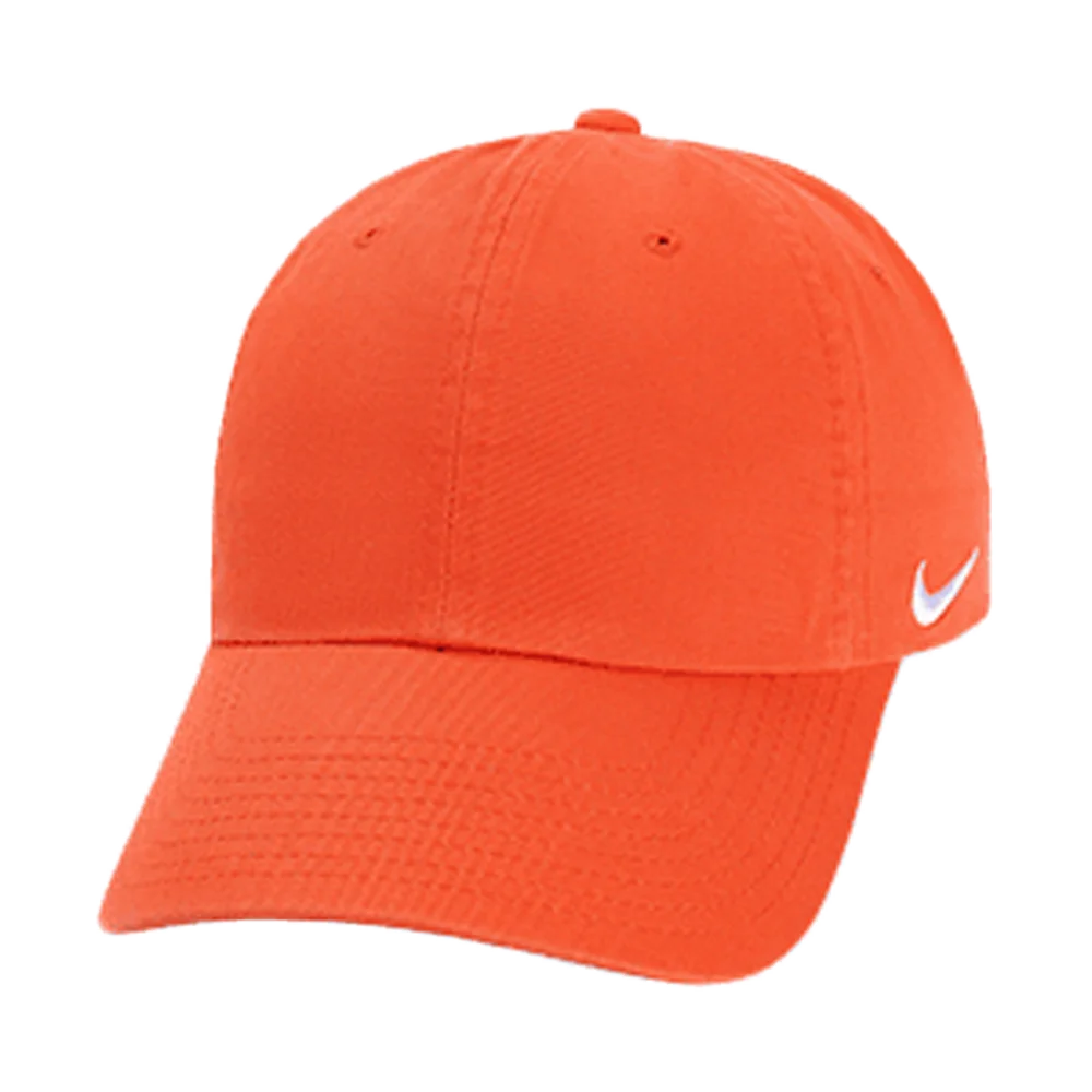 Nike Team Club Cap U (102699) Blank Orange color 3Quarter front view