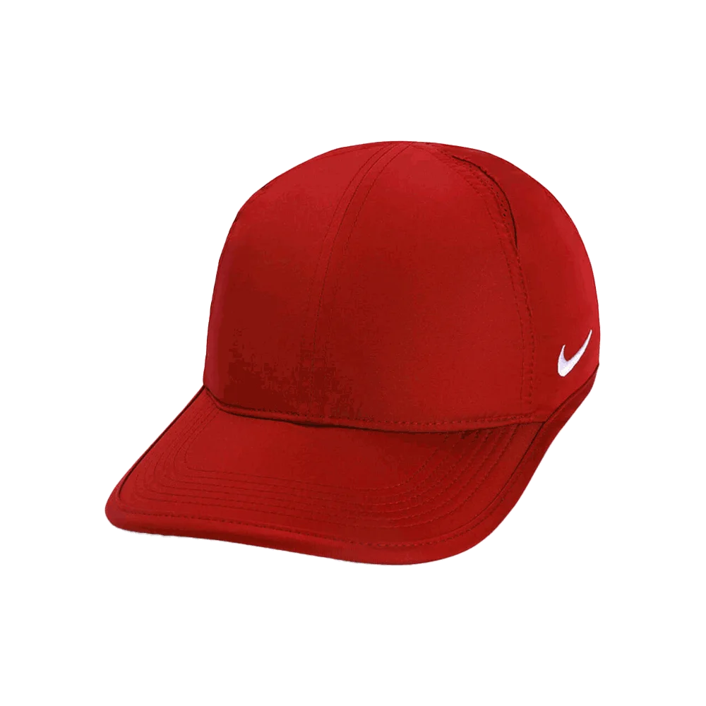 Nike Team Featherlight U (CJ7082) Blank Red color 3Quarter front view