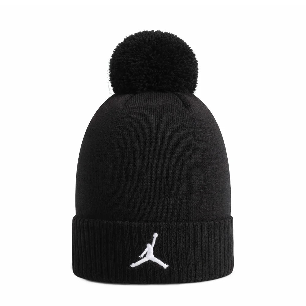 Nike Team Jordan Pom Beanie (IZ2581) Black Color
