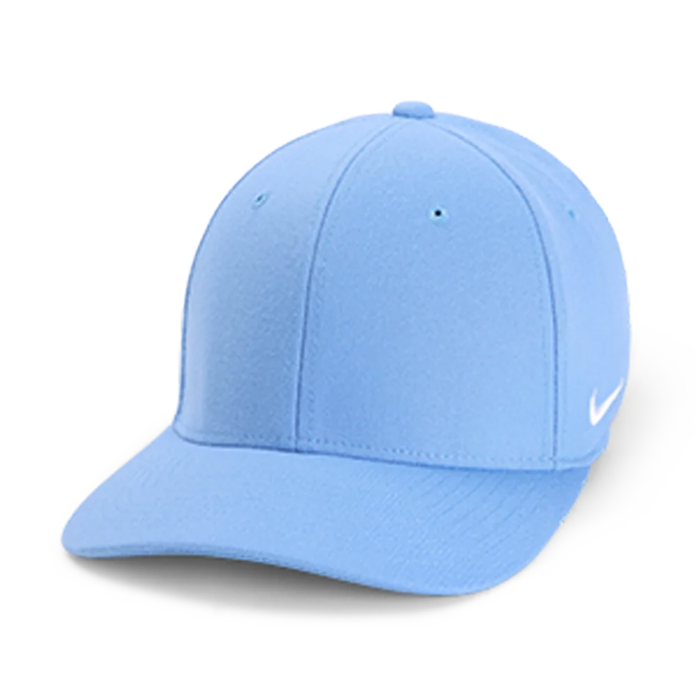 Nike Team Rise Swoosh Flex (867308) Blank Blue Color 3Quarter front view