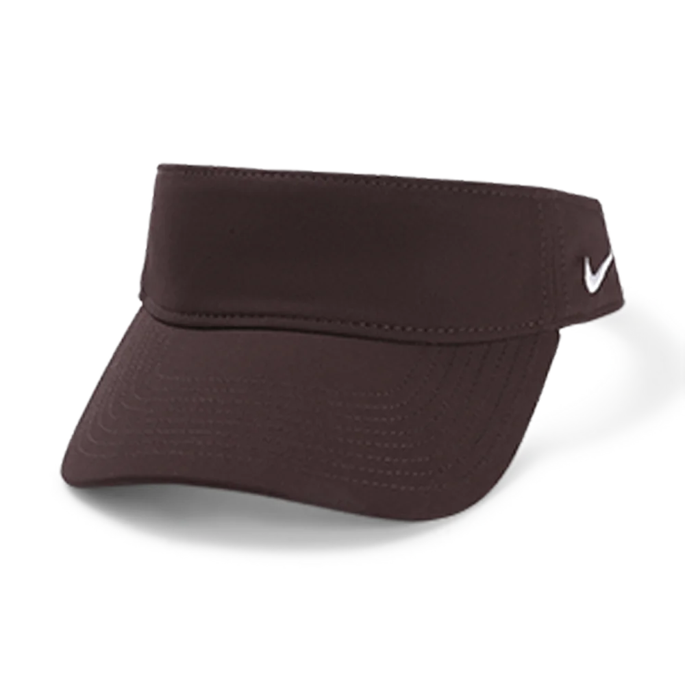 Nike Team U Dry Visor (DC4217) Blank Brown Color 3Quarter front view