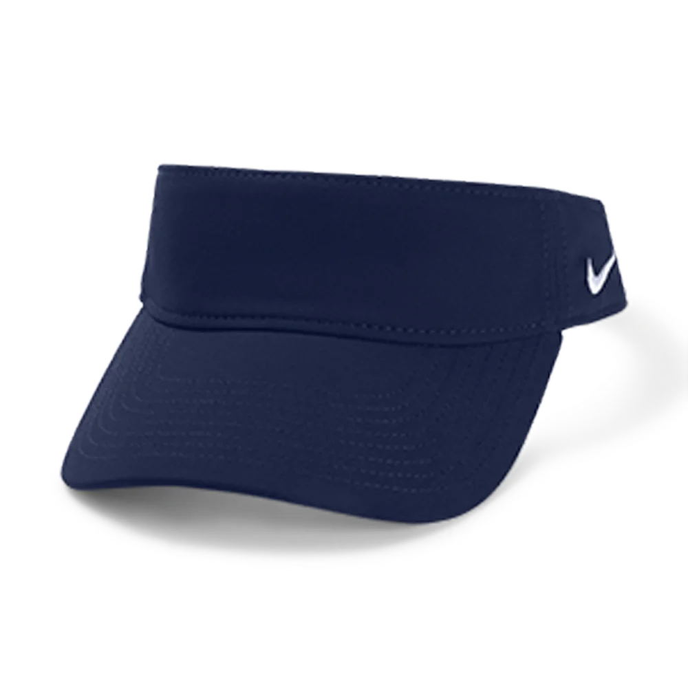 Nike Team U Dry Visor (DC4217) Blank Navy Color 3Quarter front view
