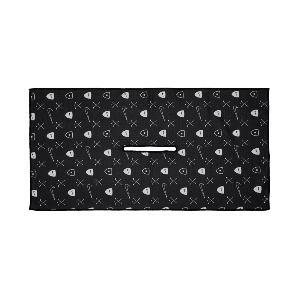 Nike Unisex Caddy Golf Towel 2.0 Graphic Black Color