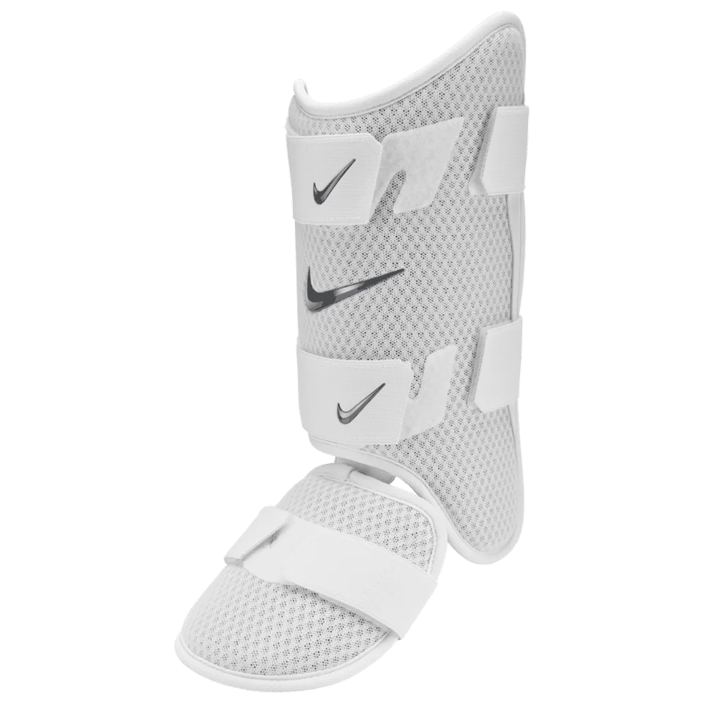 Nike Unisex Diamond Batters Leg Guard LHH White Color.