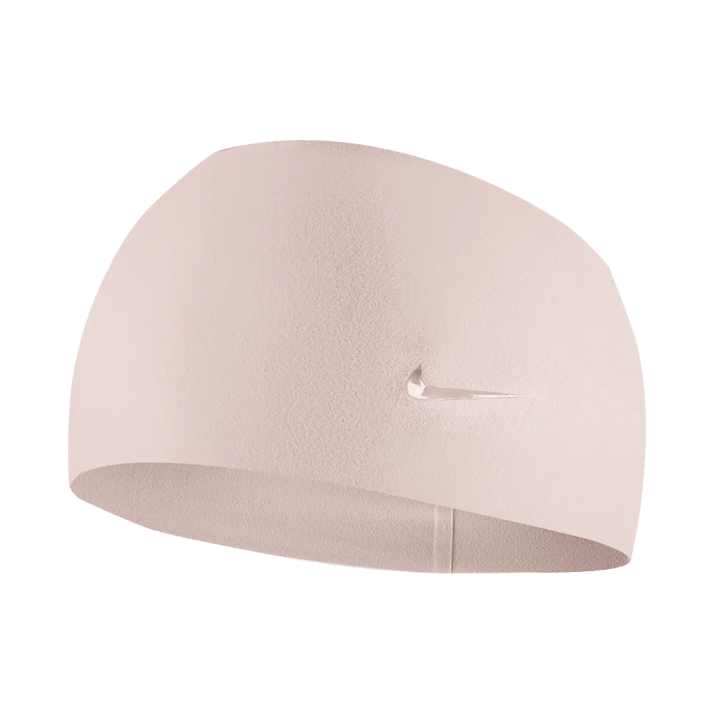 Nike Unisex Dri-fit Fury Elevate Extra-wide Headband Tan Color