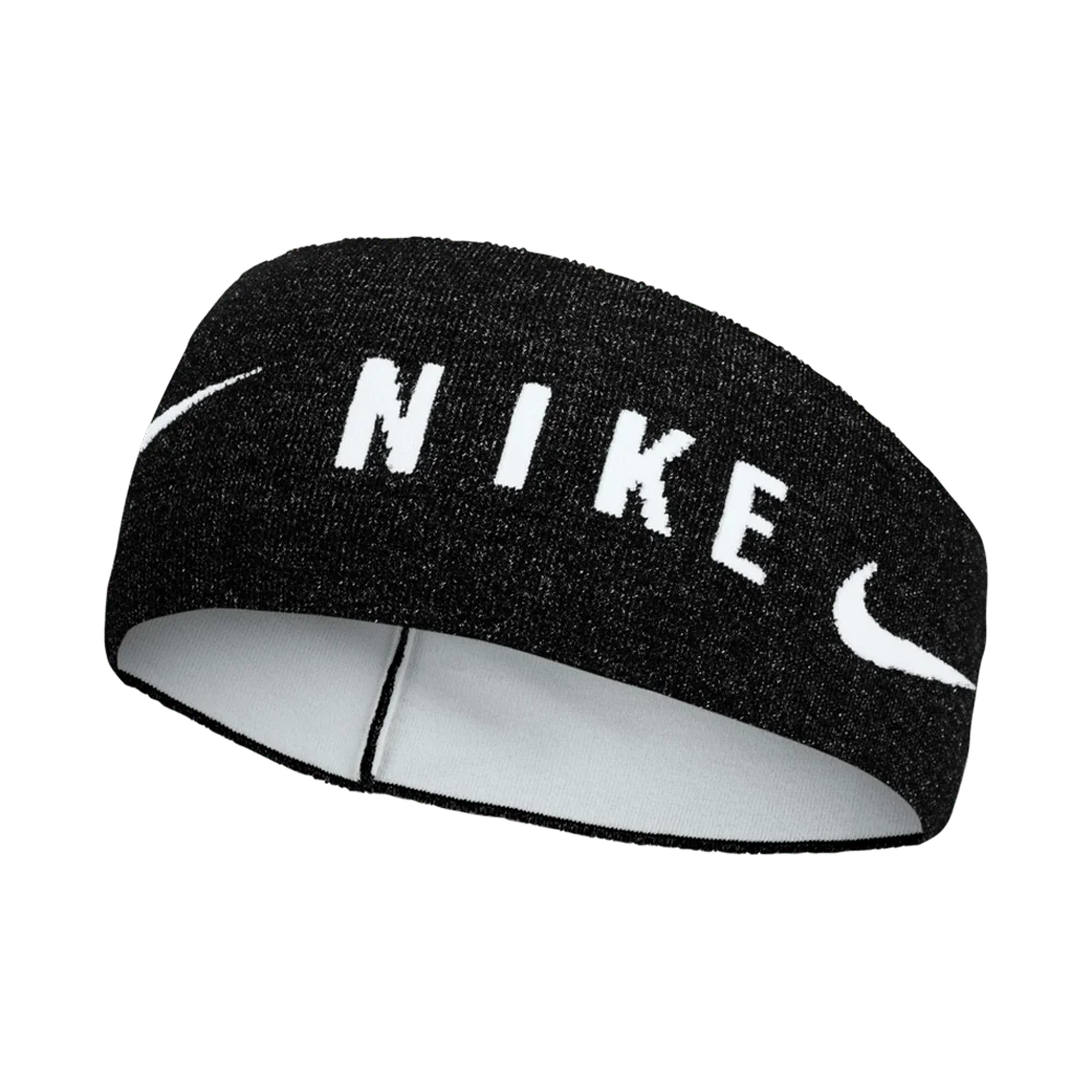 Nike Unisex Dri-fit Lightweight Knit Headband Black Color