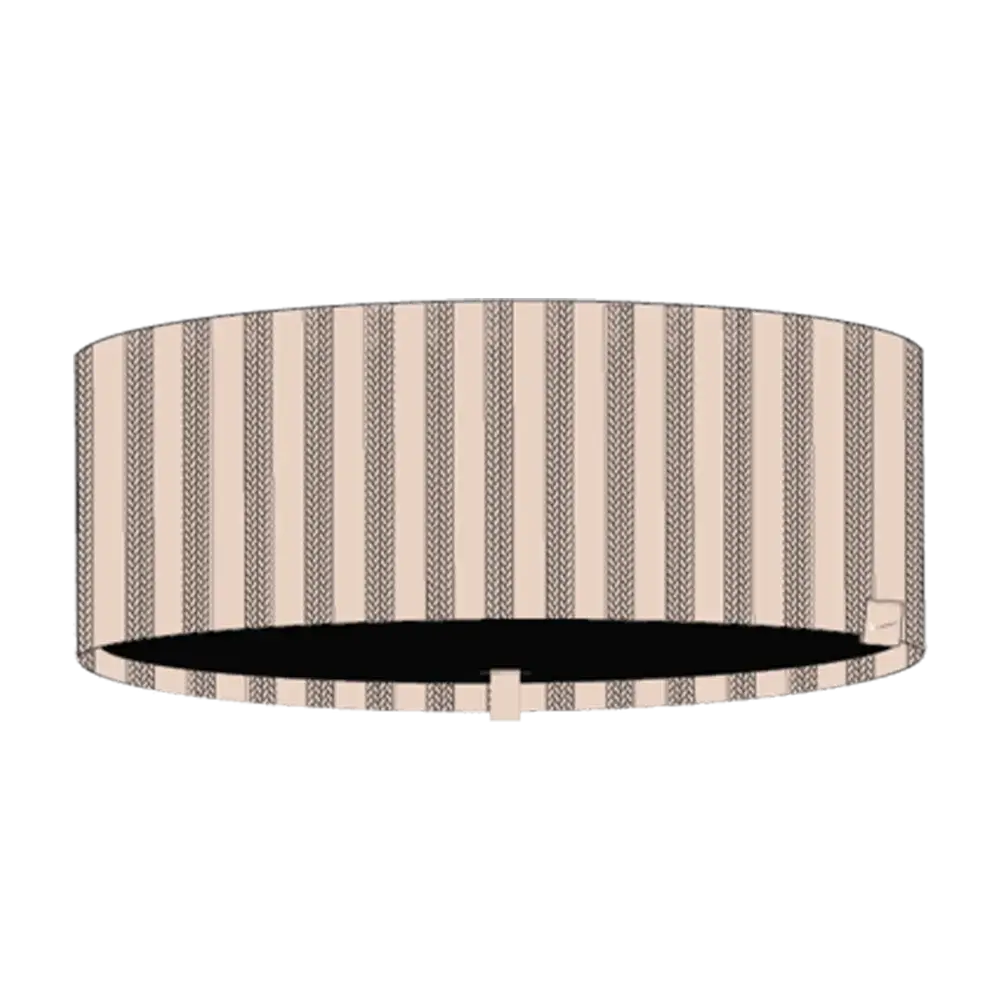 Nike Unisex Knit Headband Wide Beige Color