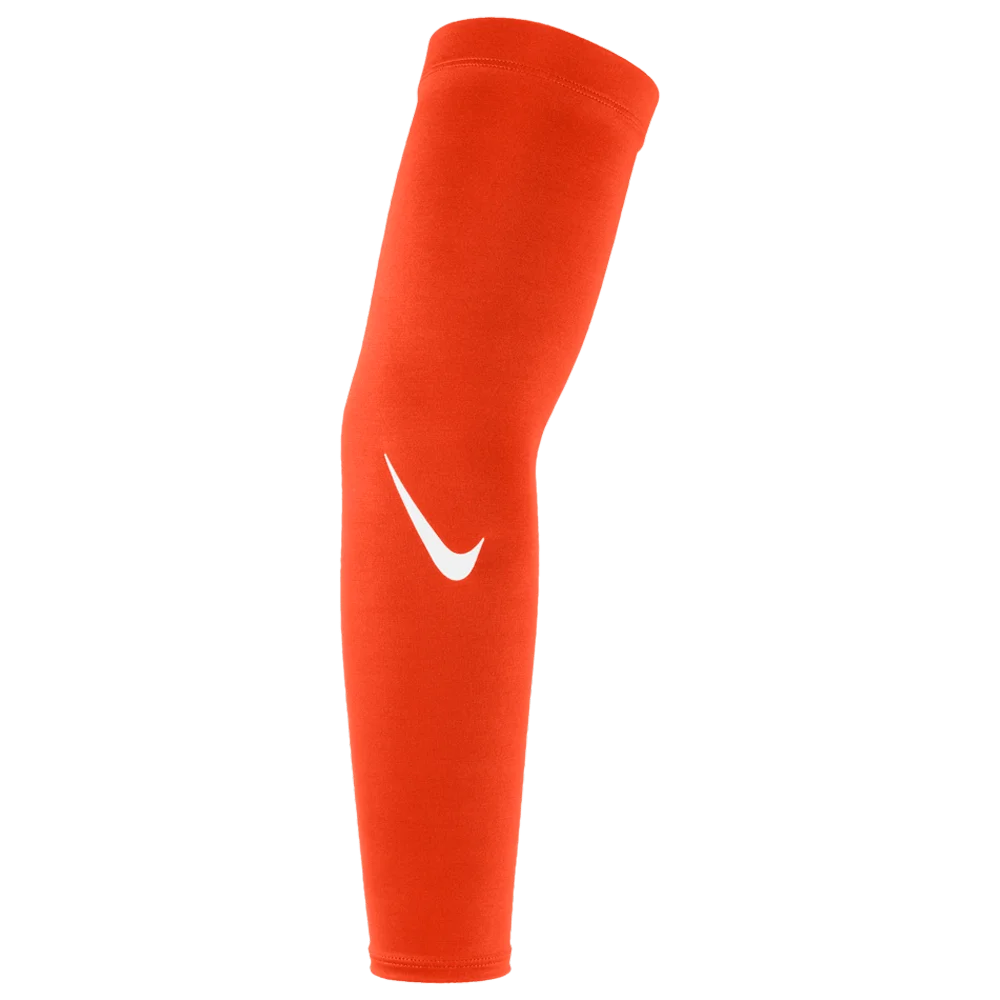 Nike Unisex Pro Dri-fit Sleeves 4.0 Pair Orange Color