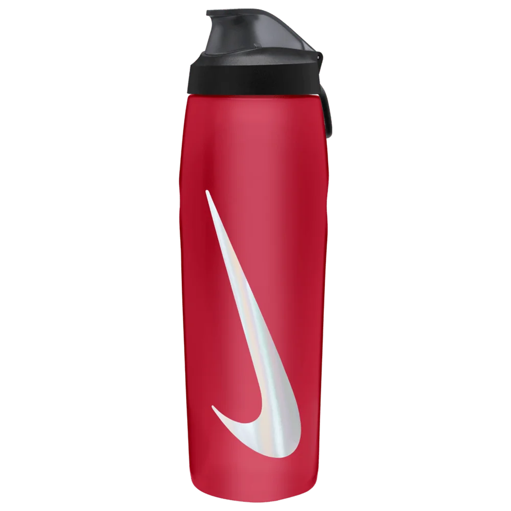 Nike Unisex Refuel Bottle Locking Lid 32 OZ Red Color