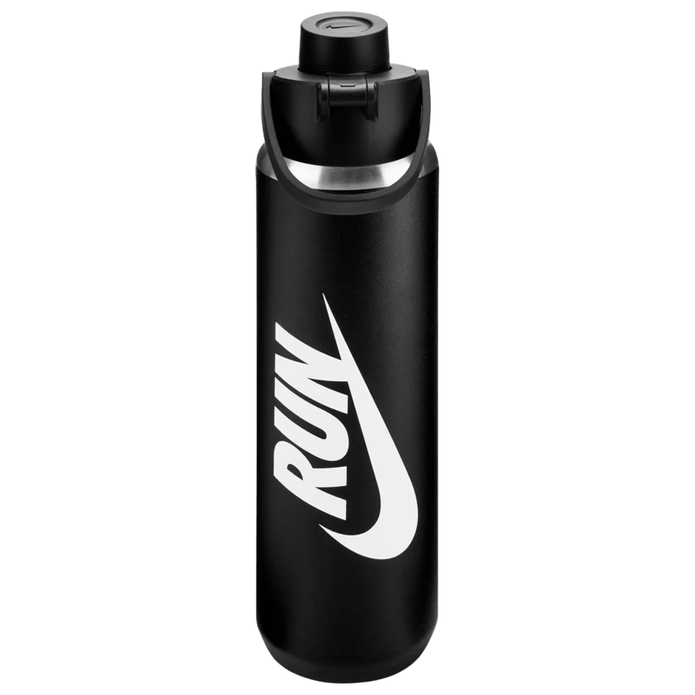 Nike Unisex SS Recharge Chug Bottle 24 Oz Graphic RFSH Black Color.