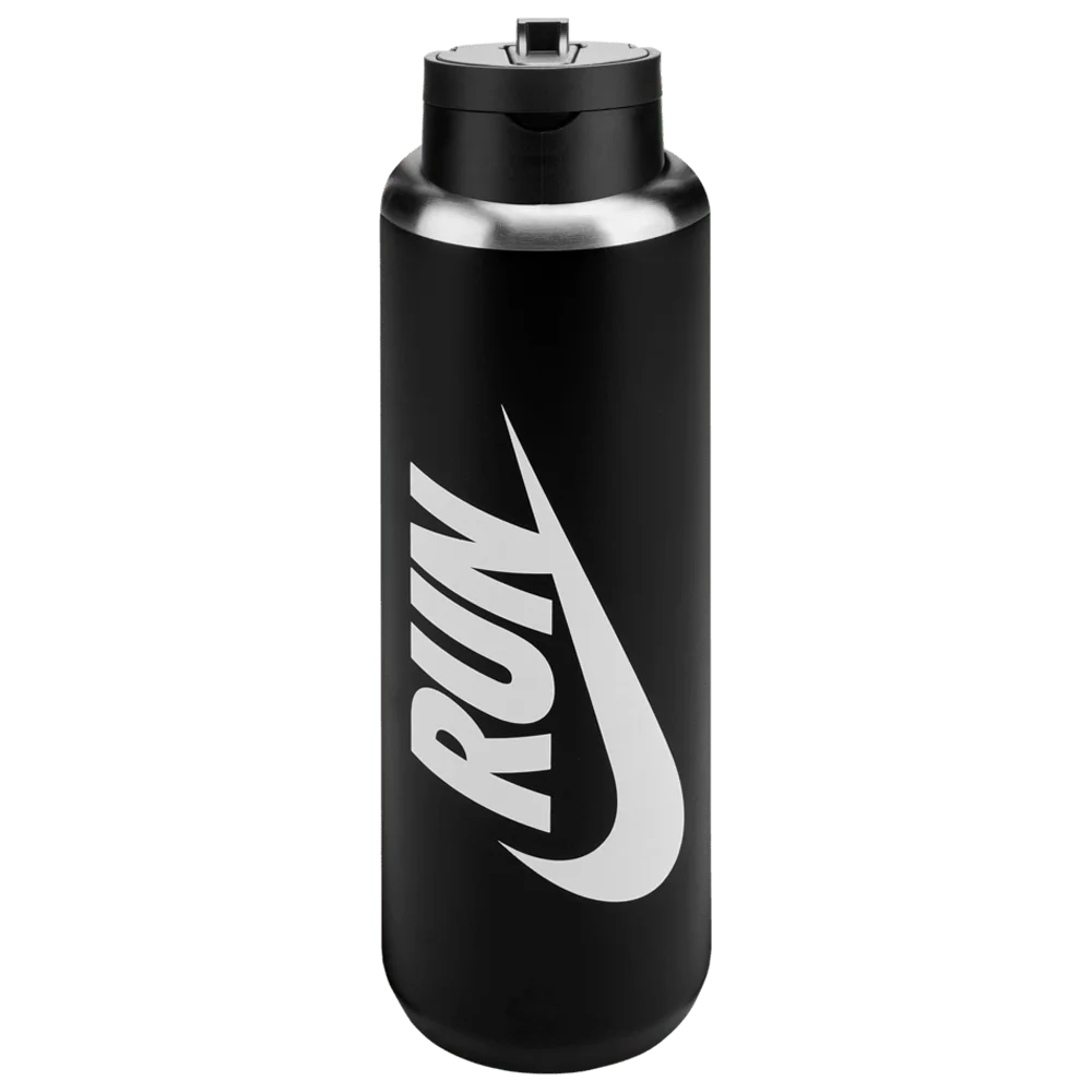 Nike Unisex SS Recharge Straw Bottle 32 Oz Graphic Black Color.