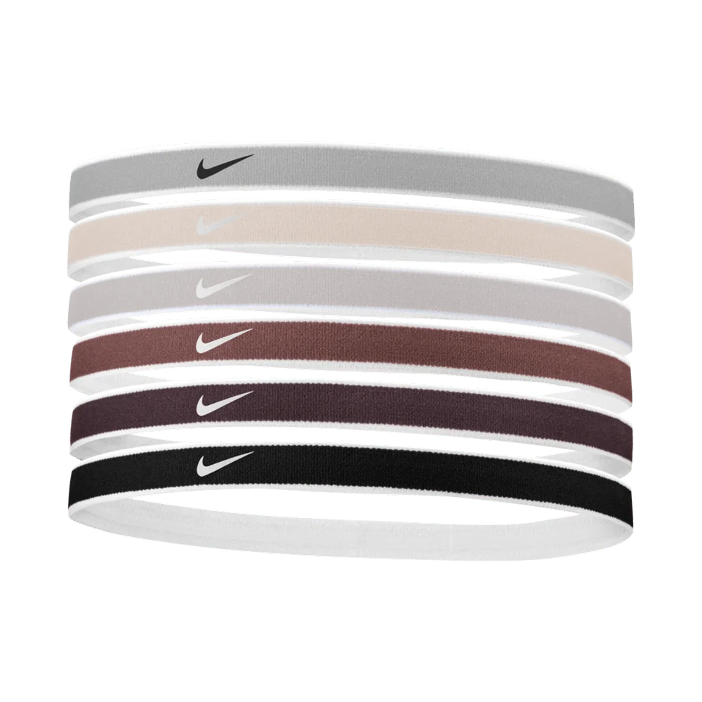 Nike Unisex Swoosh Sport Headbands 6 PK Tipped