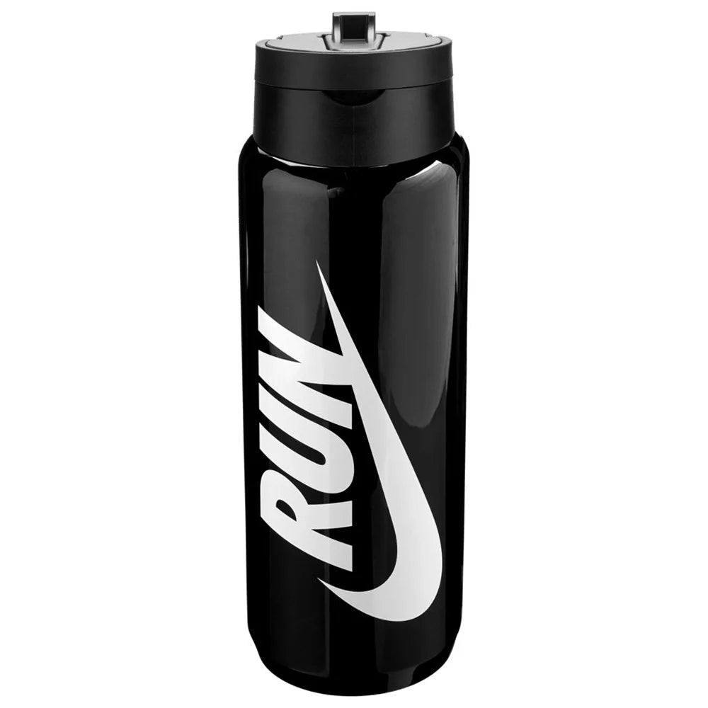 Nike Unisex TR Renew Recharge Straw Bottle 24 Oz Graphic Black Color.