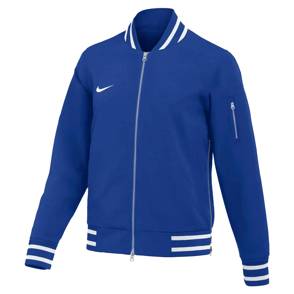 Nike Women's Bomber Football Jacket (Stock) Blue Color