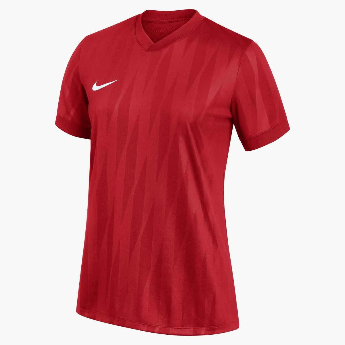 Nike Women's Dri-FIT Challenge VI Short-Sleeve Soccer Jersey Red Color