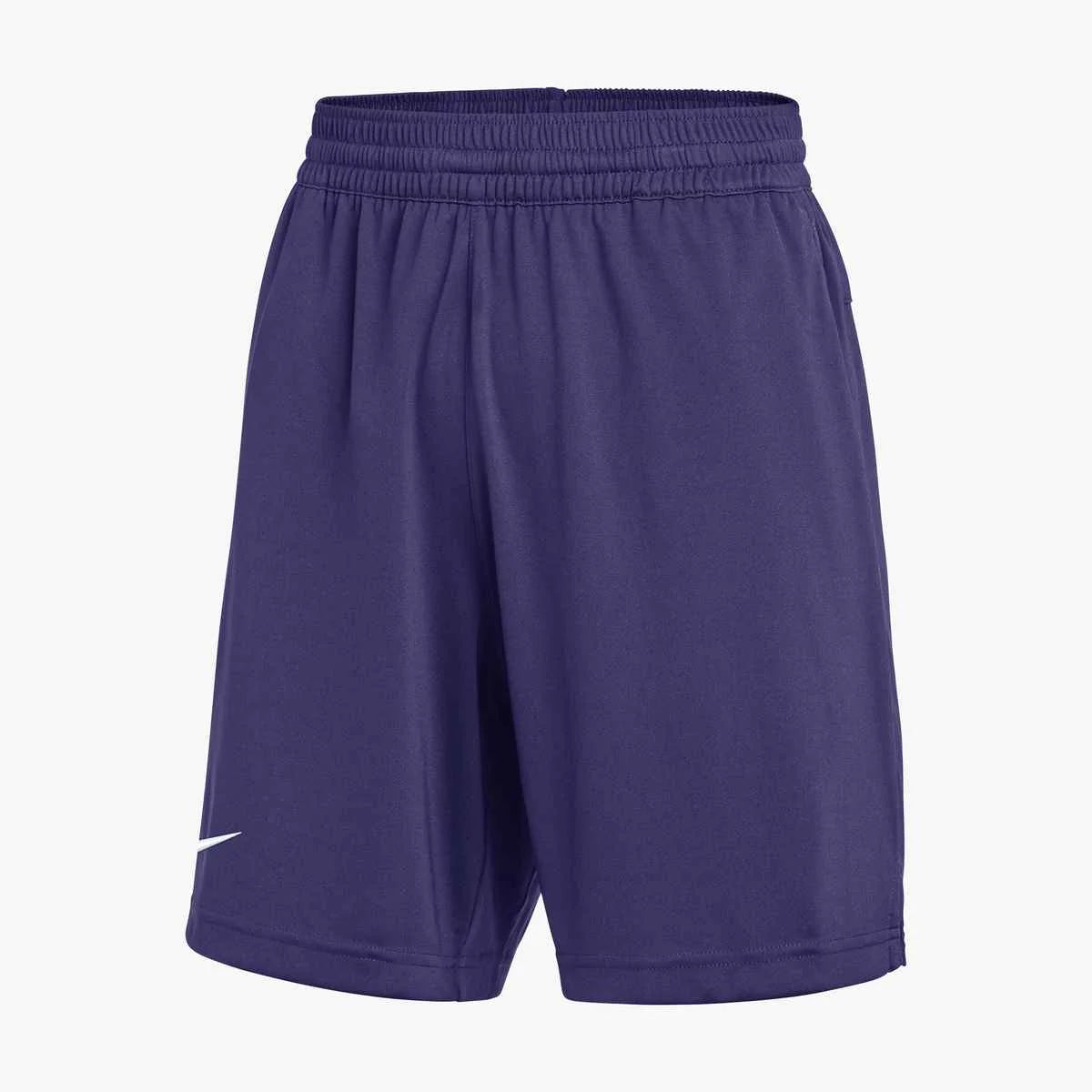 Nike Women's Dri-FIT Coach Shorts (Stock) Purple Color.