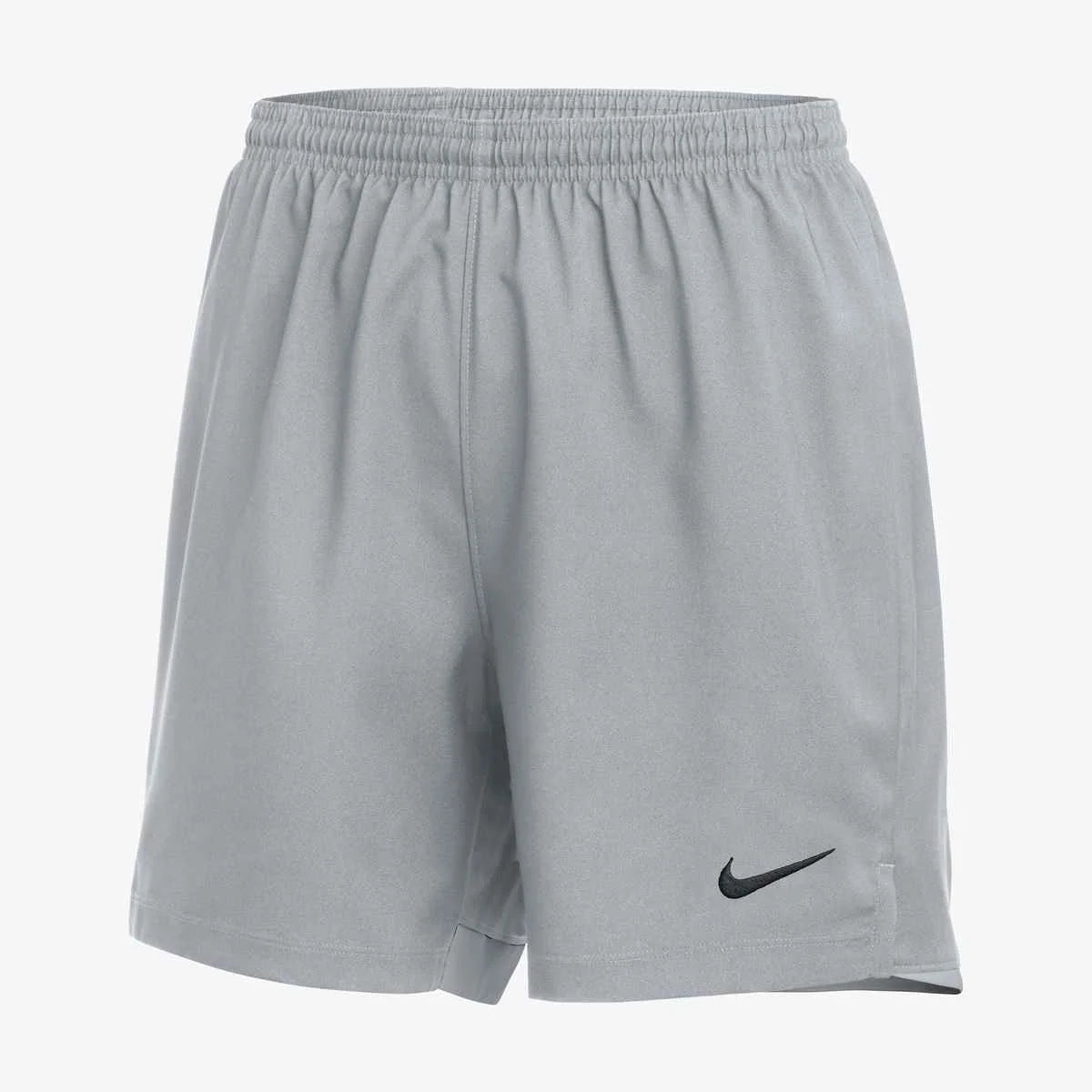 Nike  Women's Dri-FIT Laser VI Soccer Shorts Gray Color.