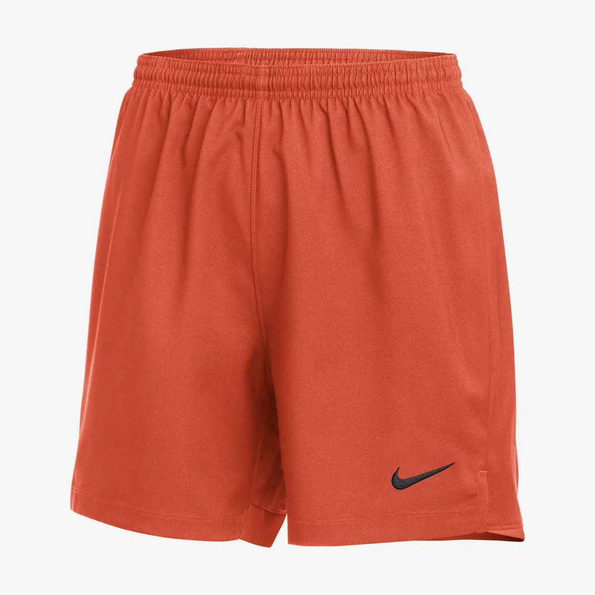 Nike  Women's Dri-FIT Laser VI Soccer Shorts Orange Color.